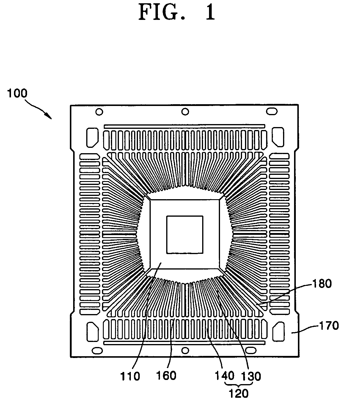 Lead frame and method of manufacturing the same