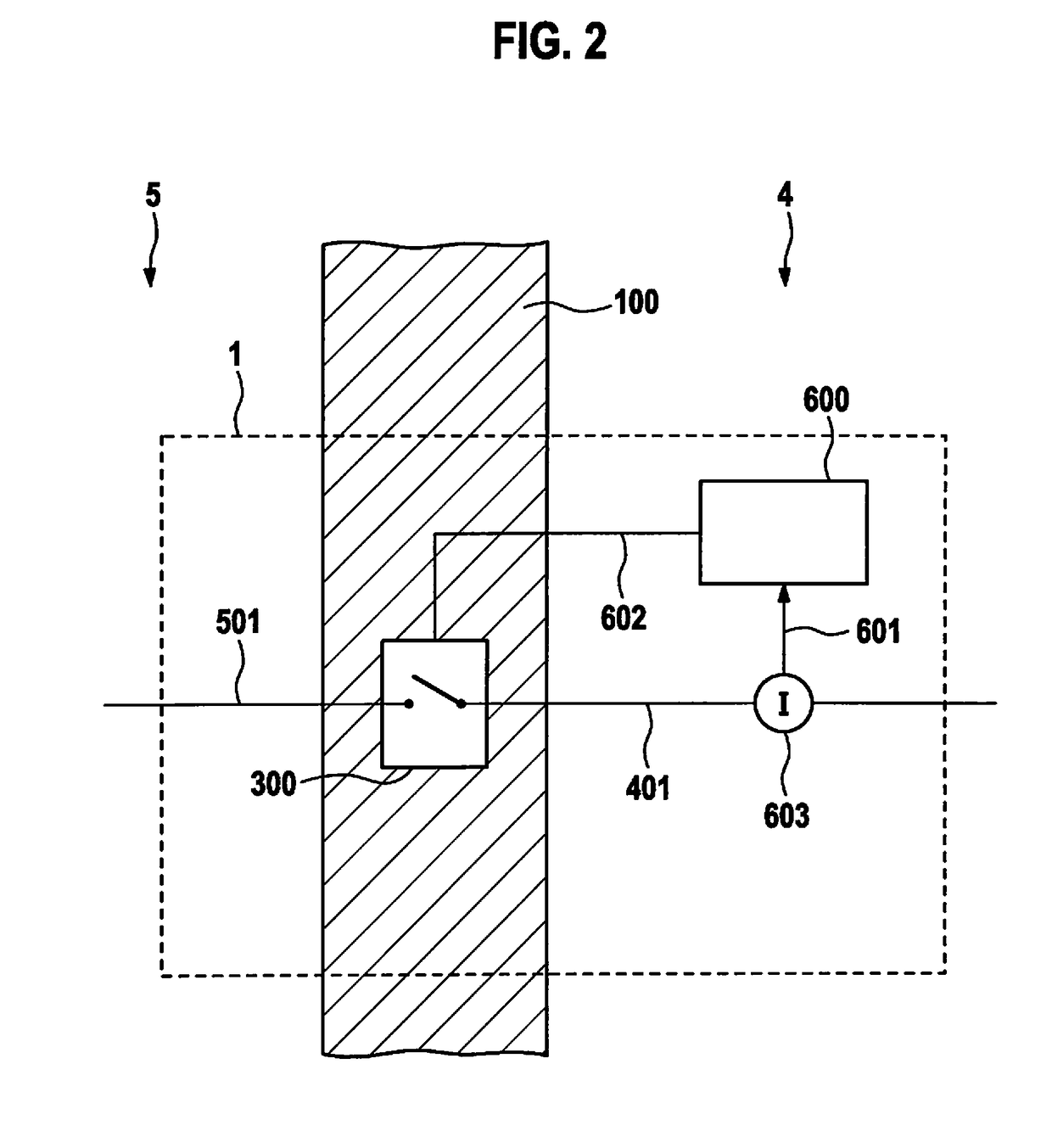 Arrangement with a heat-insulating switch and a heat insulation