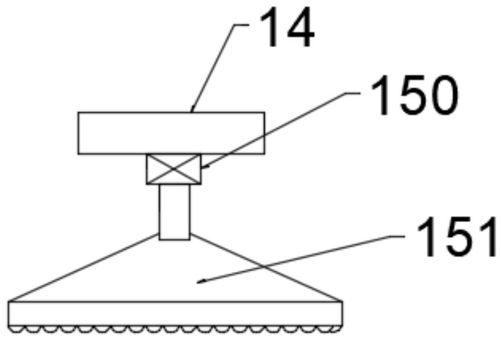 Cement material producing and processing device