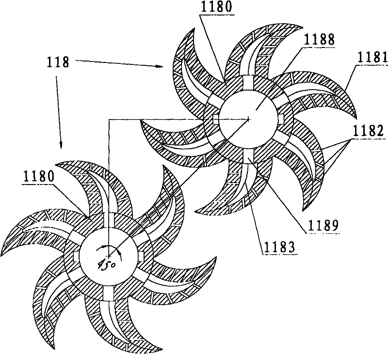 Semi-wet slag treatment waste heat recovery generating system and method