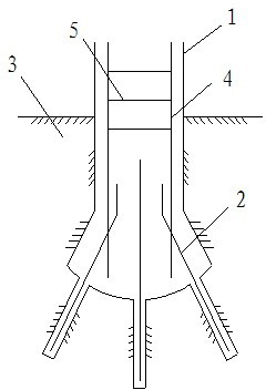 Seismic-resistant-columned rock bolt foundation with enlarged toe and construction method of seismic-resistant-columned rock bolt foundation with enlarged toe
