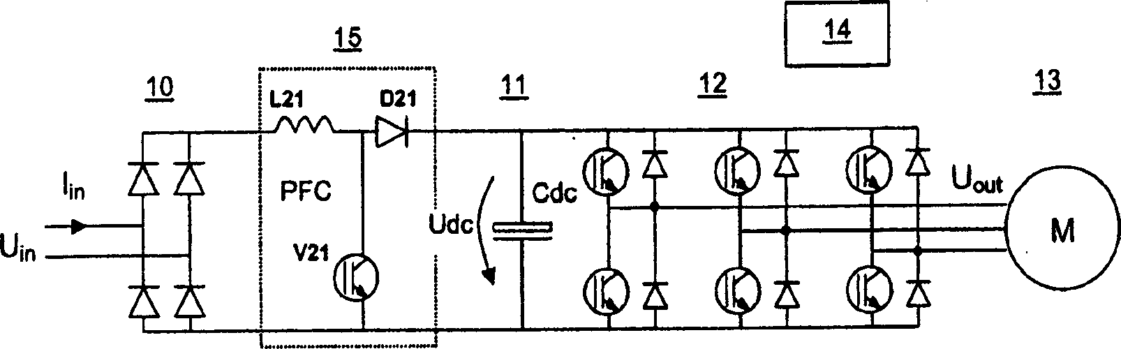 Frequency converter and its control method