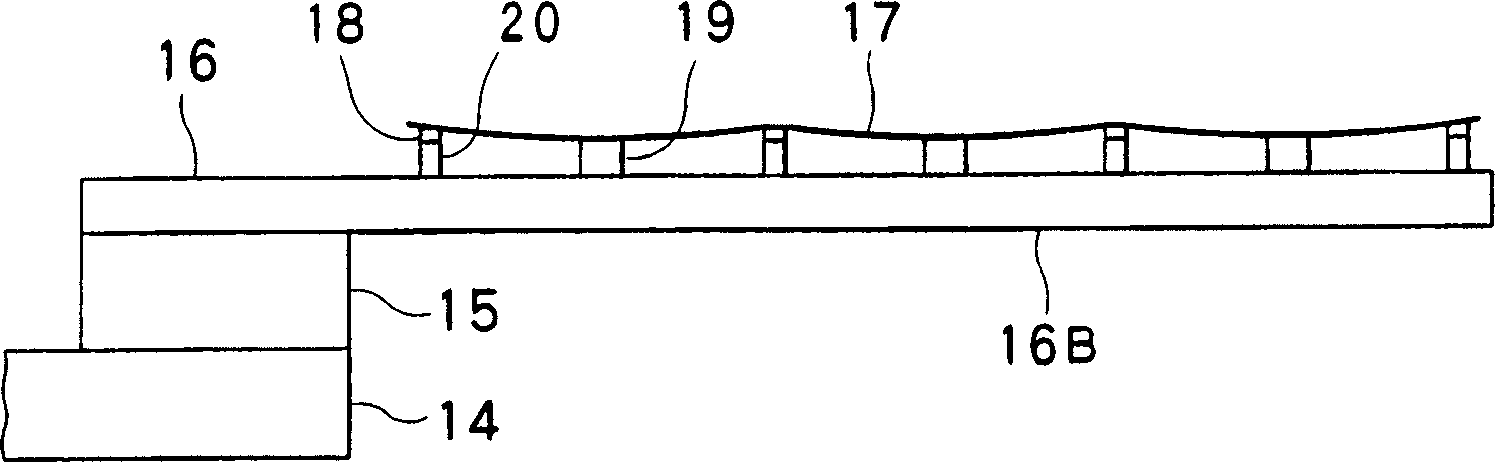 Method and apparatus for carrying a plate-shaped part