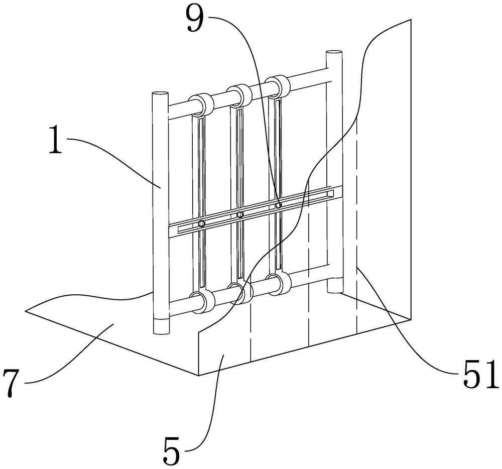 A squeegee device and squeegee method for assisting wallpaper placement