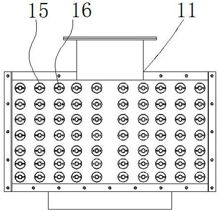 Visual detection device with auxiliary sorting structure for industrial detection