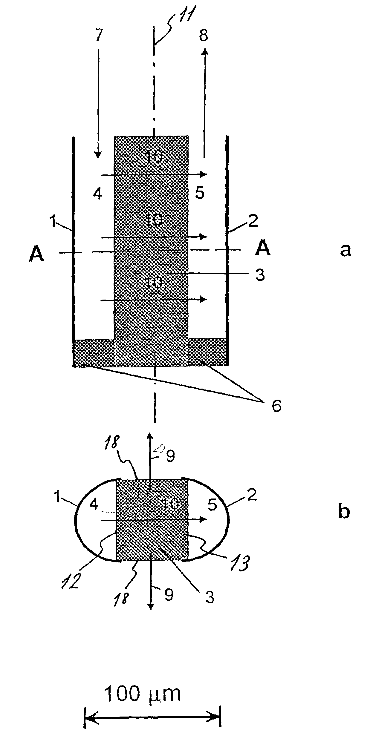 Sensor for measuring tissue perfusion