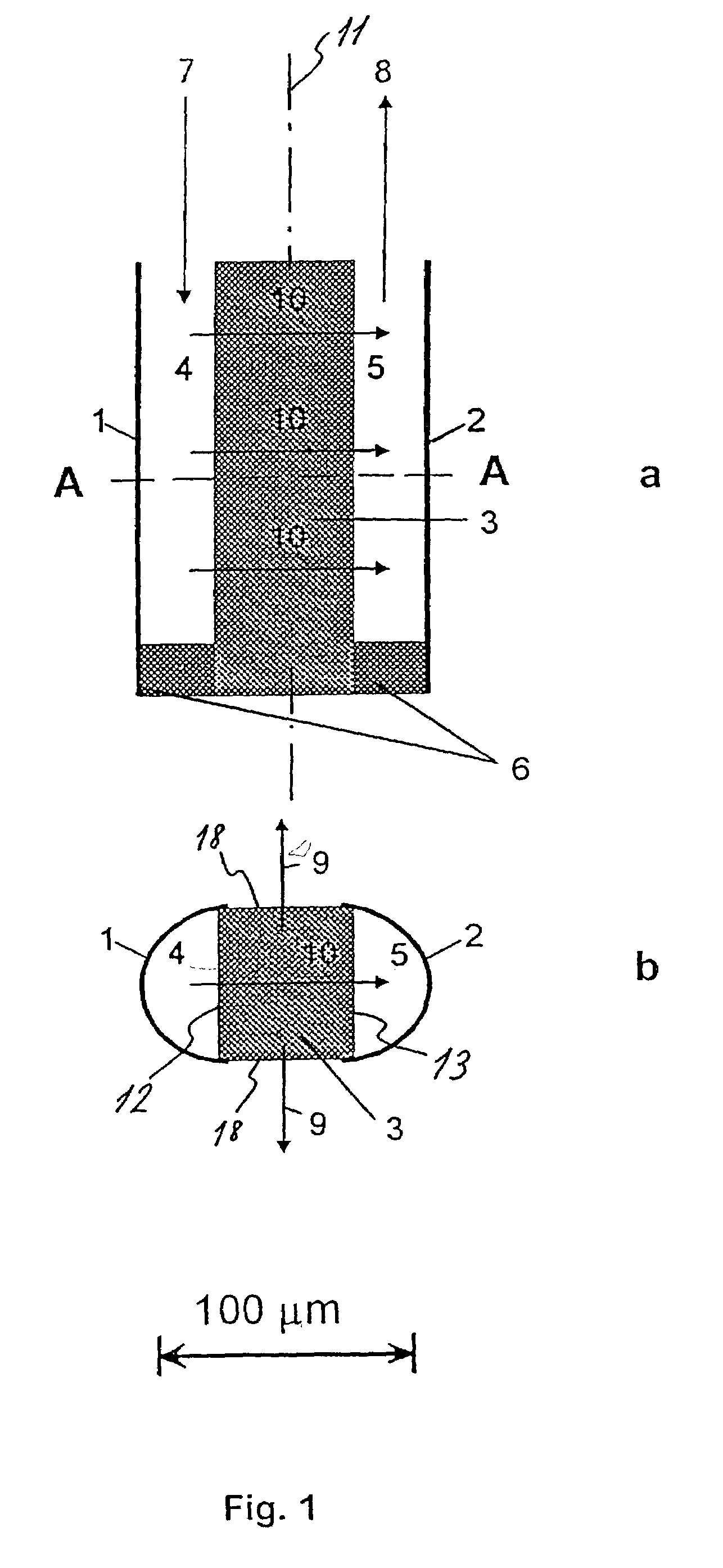 Sensor for measuring tissue perfusion