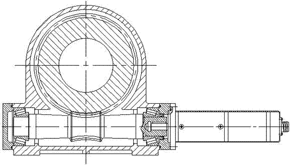 Single-side dual-drive accurate positioning transmission device