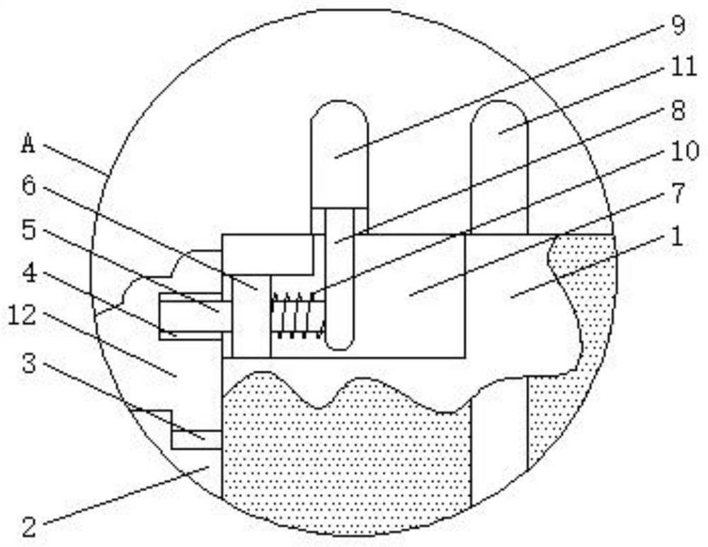 Brush head device of a multifunctional oral care tool