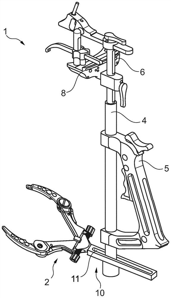 Fixing clamp and aligning device