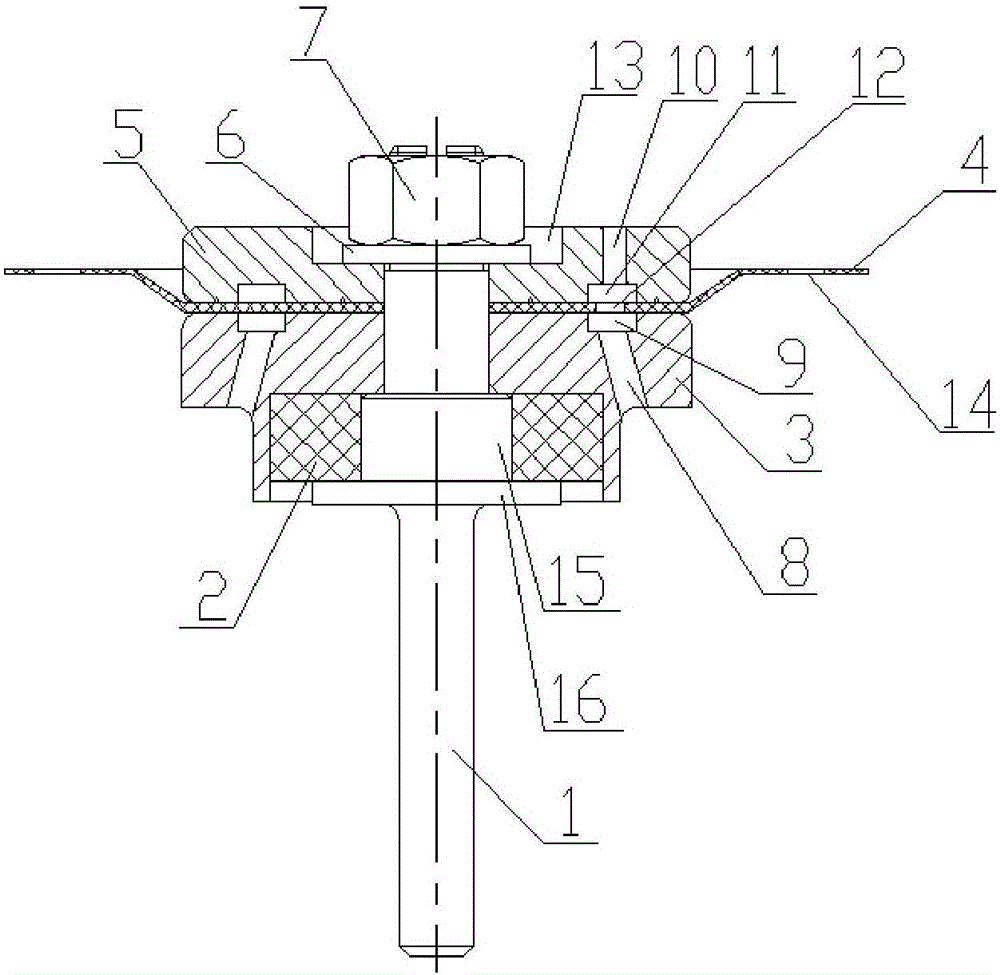 Rubber membrane combined valve element