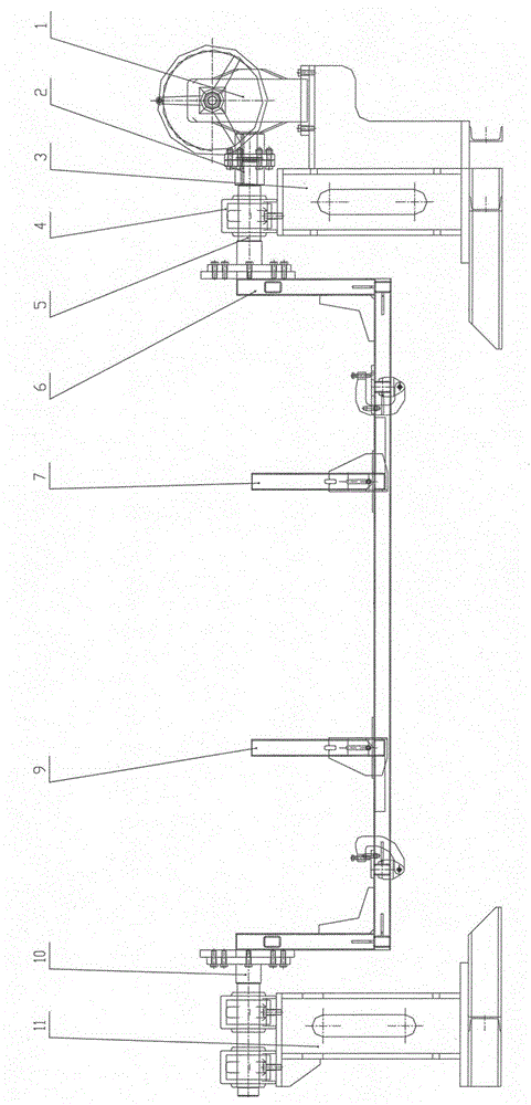 Small excavator covering part overturning tool and using method thereof