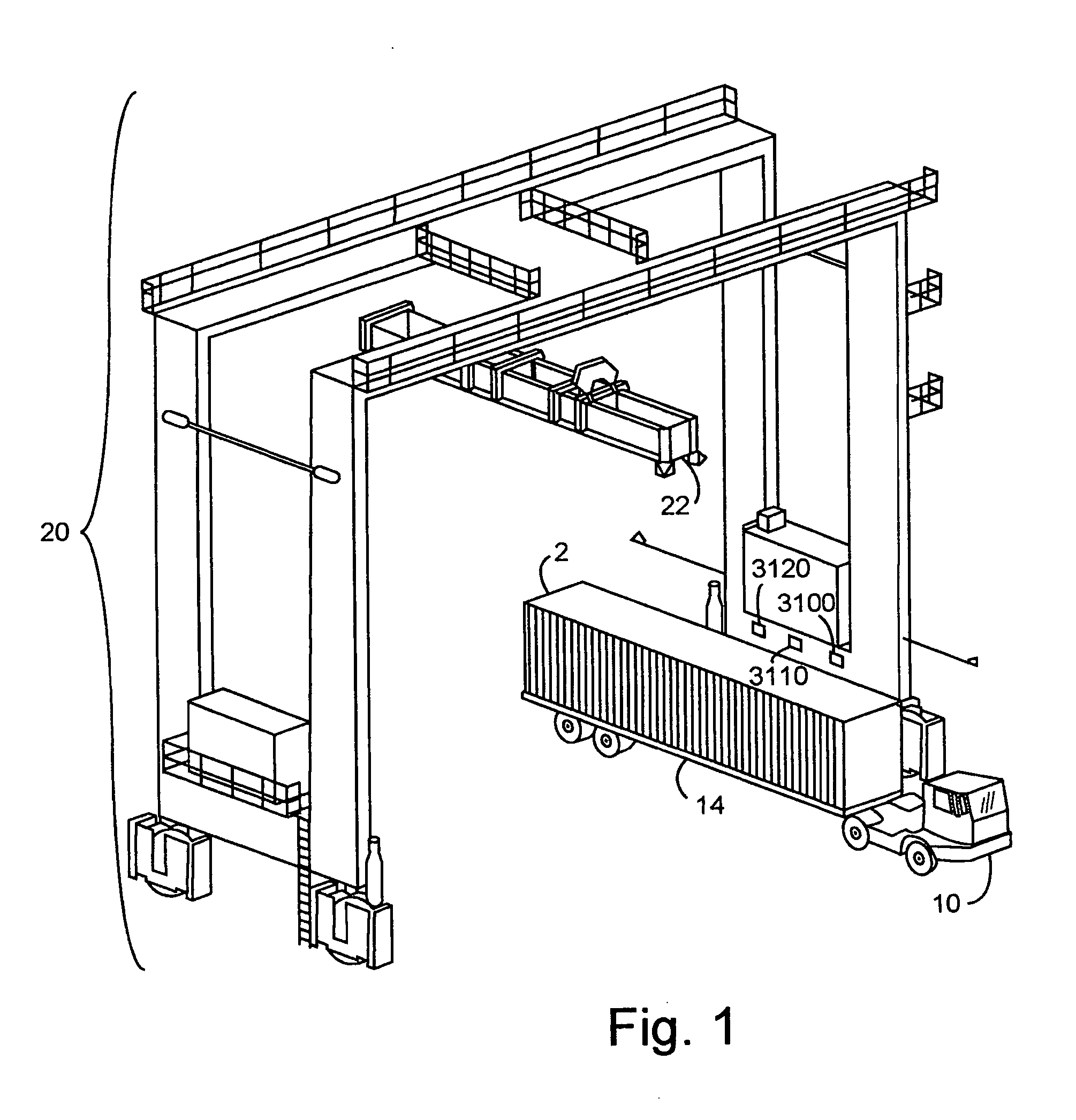 Method and apparatus for making status reporting devices for container handlers