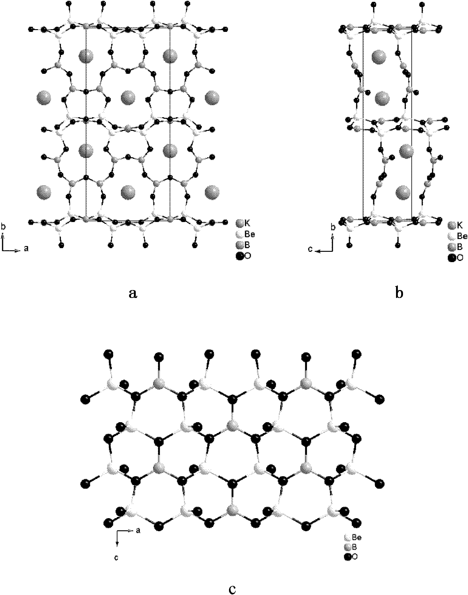 Nonlinear optical crystal rubidium beryllium borate