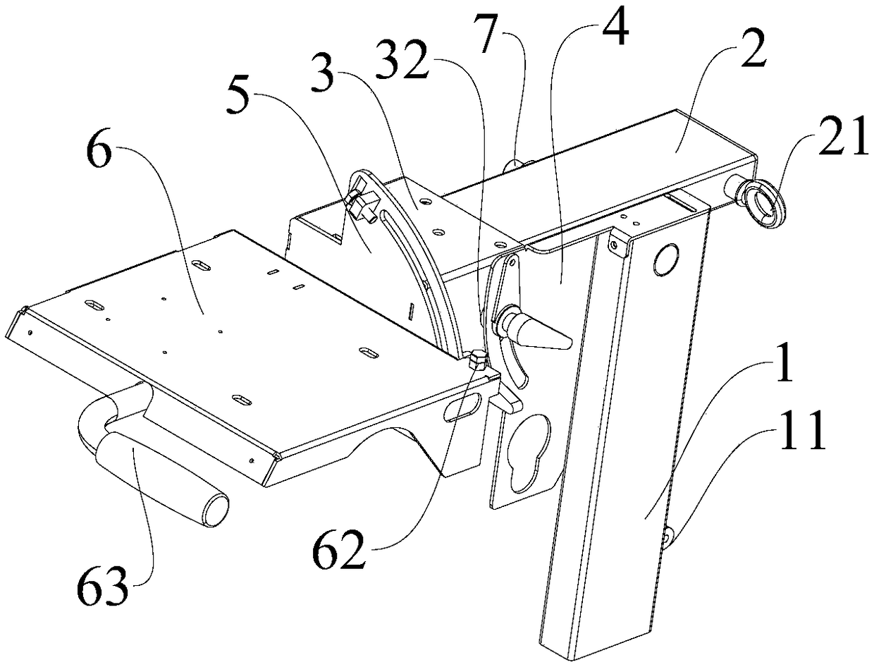 Steering connection device for cutting machine