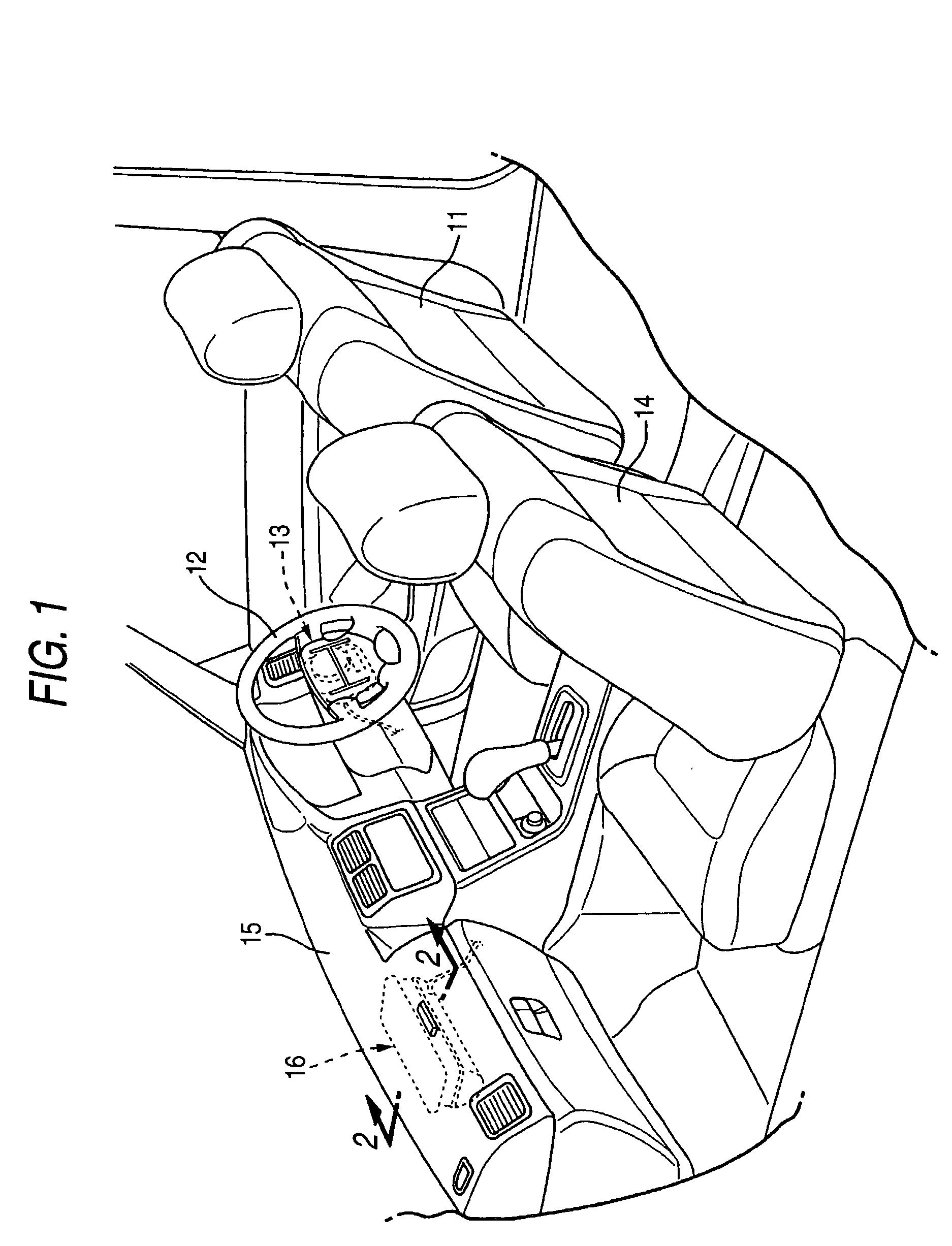 Air bag system mounting structure