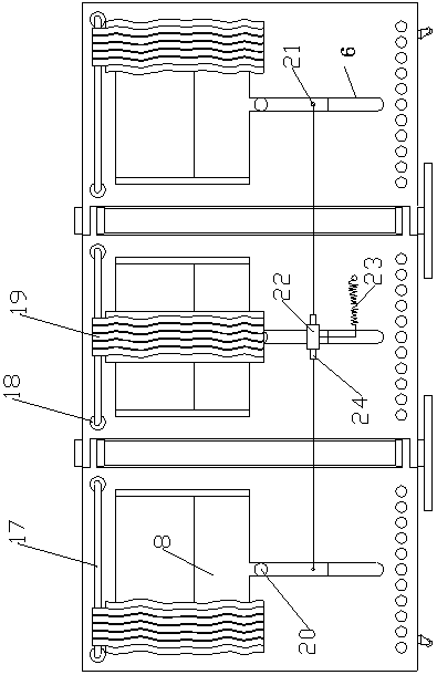 Indoor designer combination partition and using method thereof
