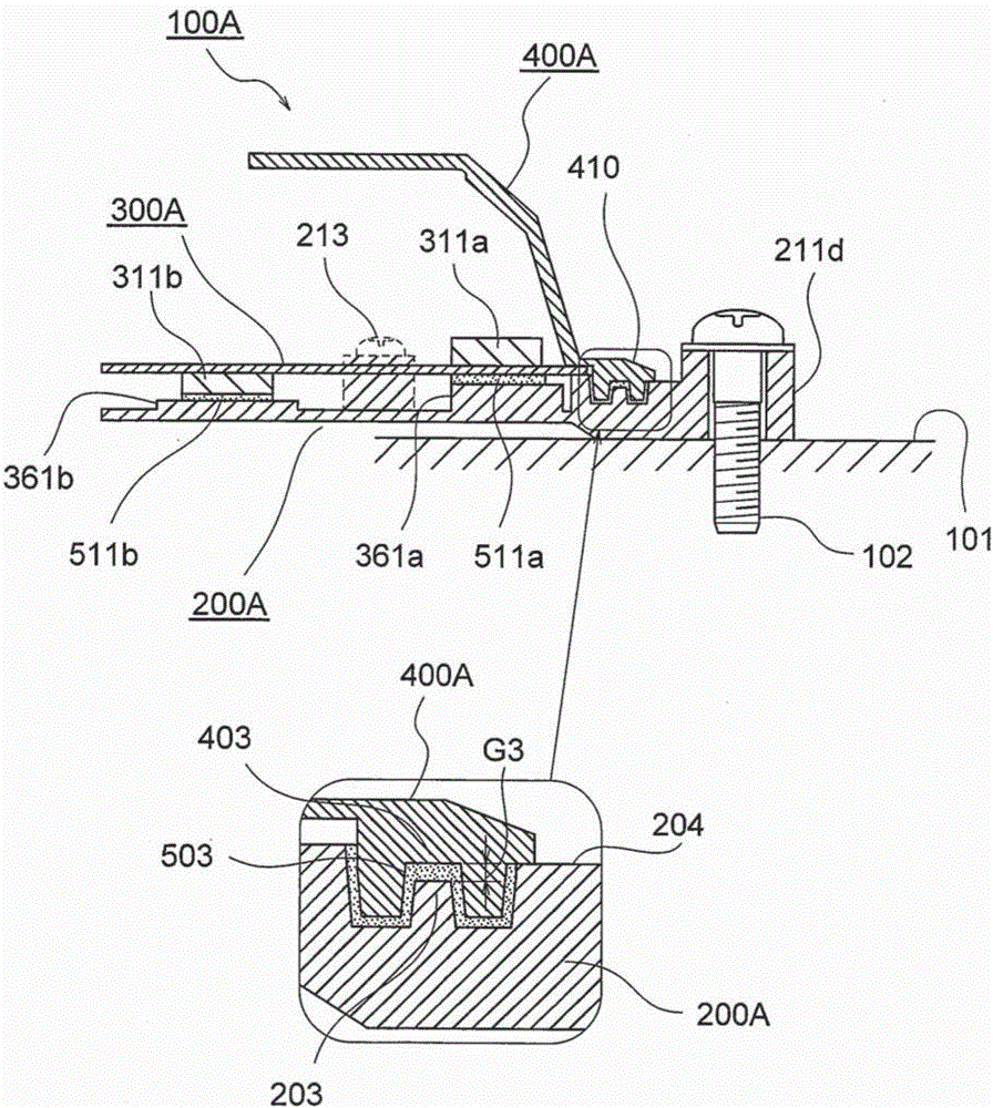 Waterproof control unit and method of assembling the same