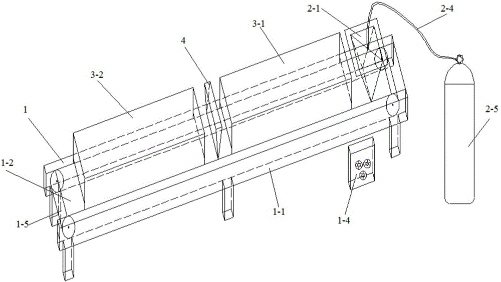 Epoxy resin composite material granulating device