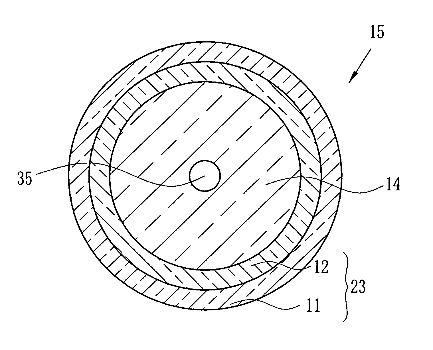 Plastic optical fiber and production method thereof