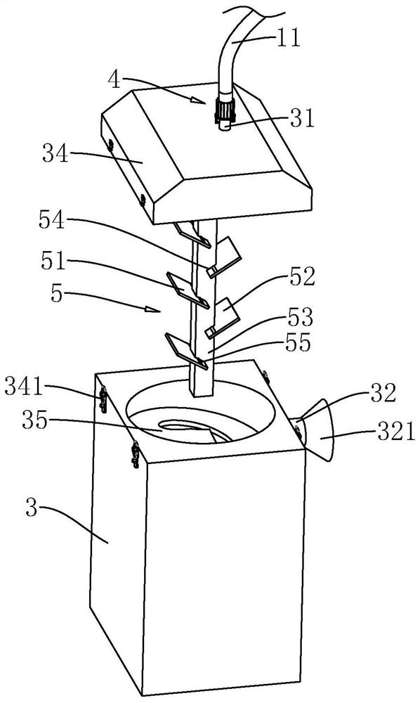 System without discharging condensed water of split air conditioner