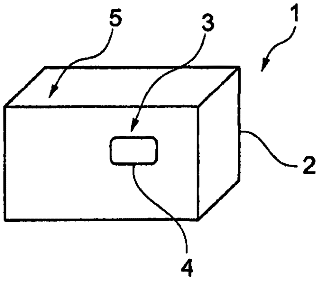 Magnetically sealing valve device for a battery casing