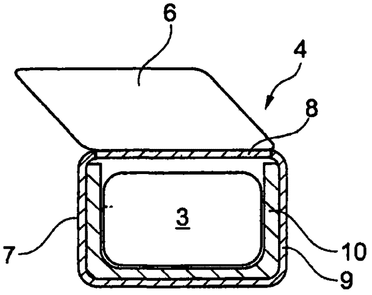 Magnetically sealing valve device for a battery casing