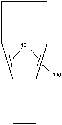 Method for avoiding breakout due to extrusion of slab shell during hot width adjustment of continuous casting mold