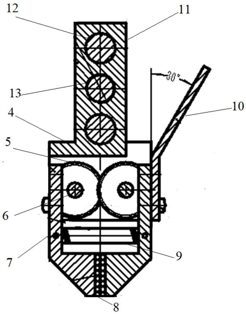 A kind of automatic packaging method of roll paper feeding from bottom to top