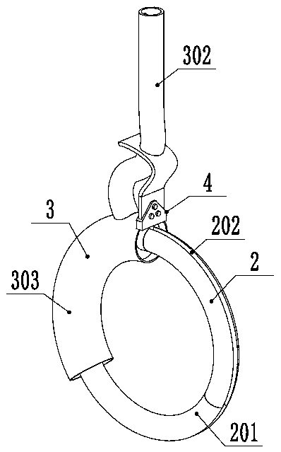 Bus indicator lamp type disinfection pull ring