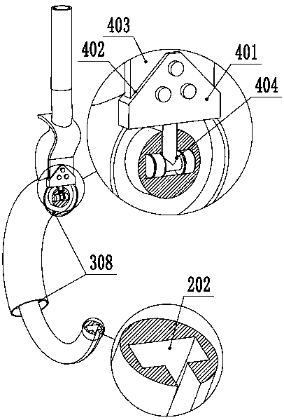 Bus indicator lamp type disinfection pull ring