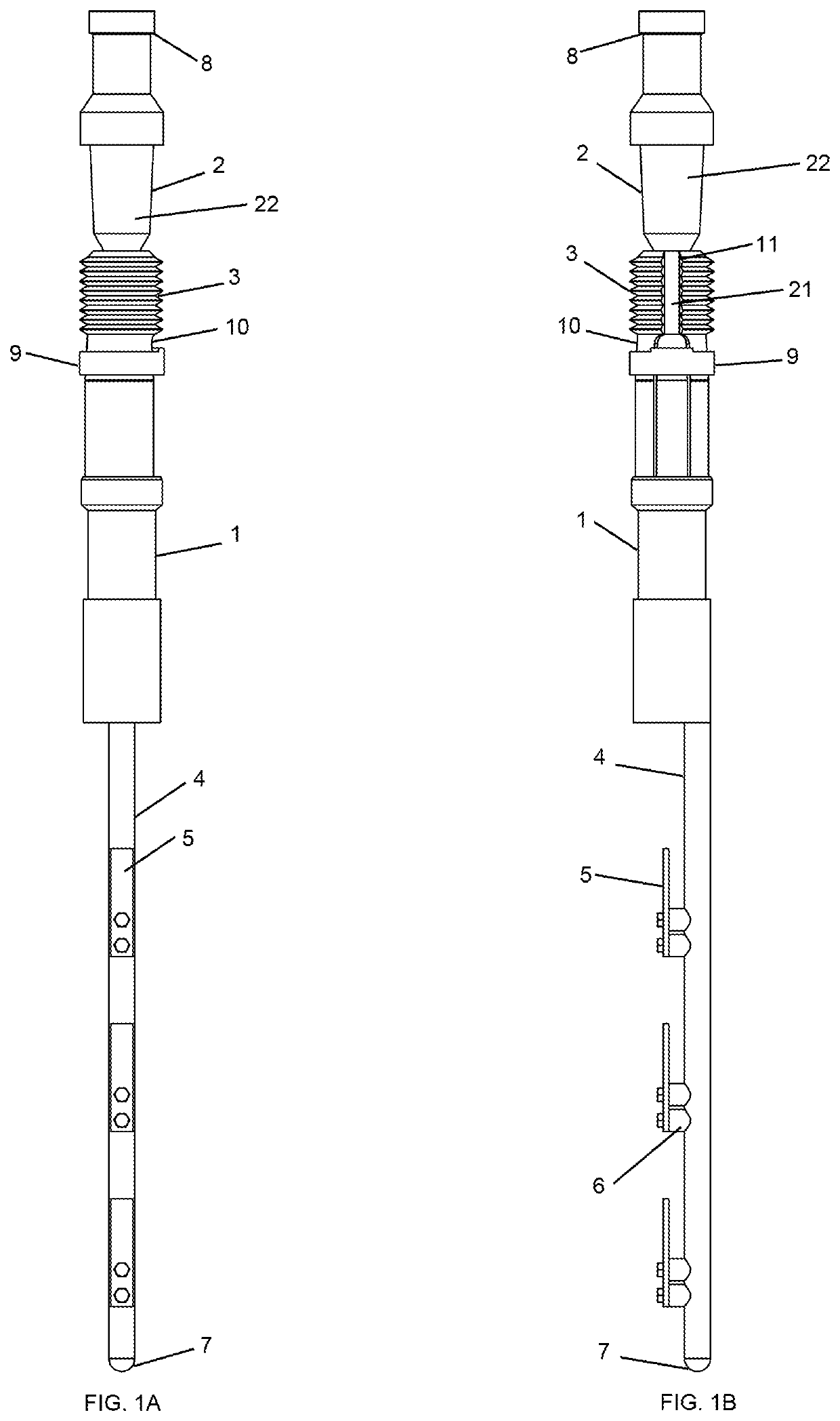 Tool for measuring corrosion in oil wells and method for measuring corrosion