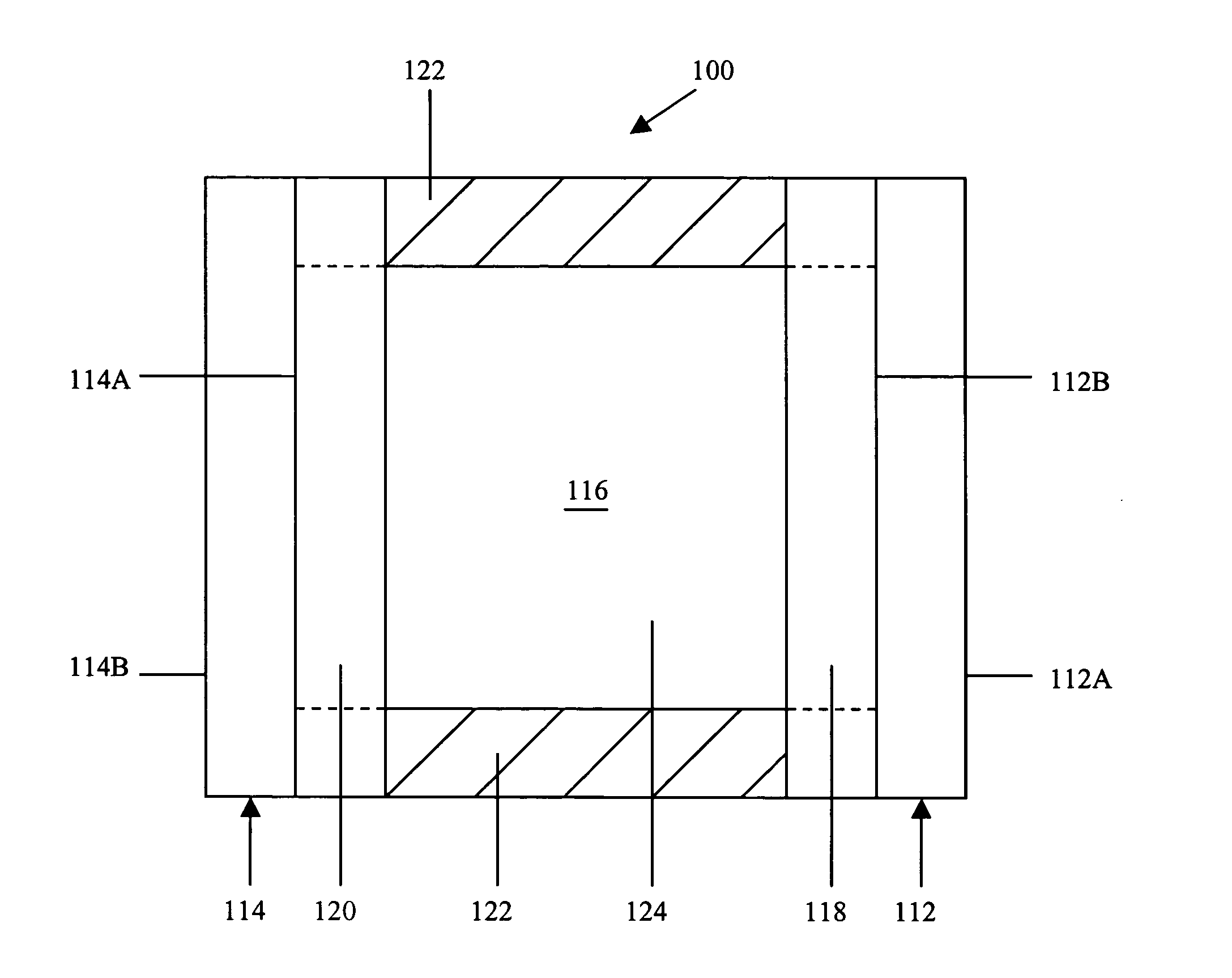 Electrochromic device having a current-reducing additive