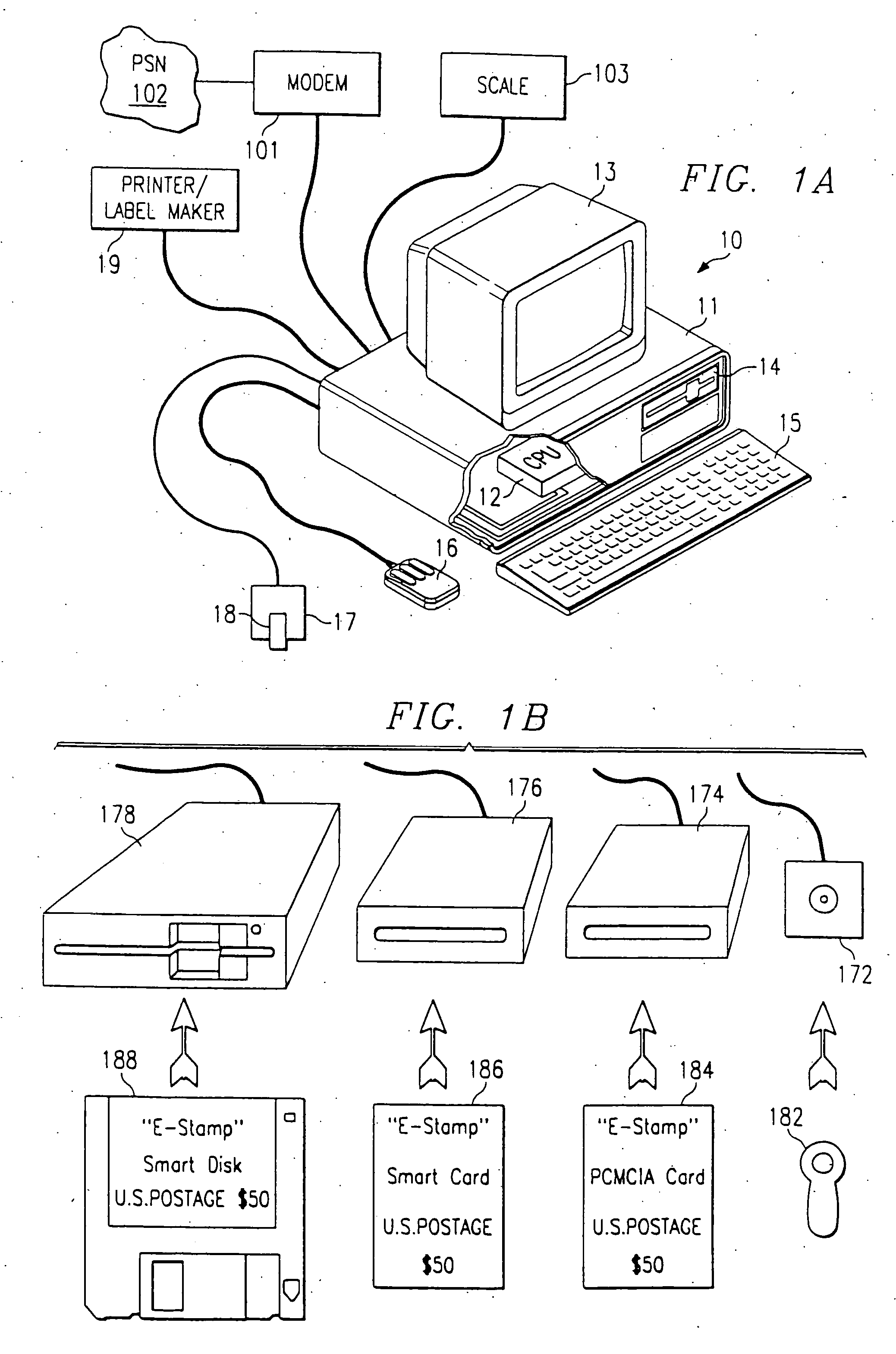 System and method for printing multiple postage indicia