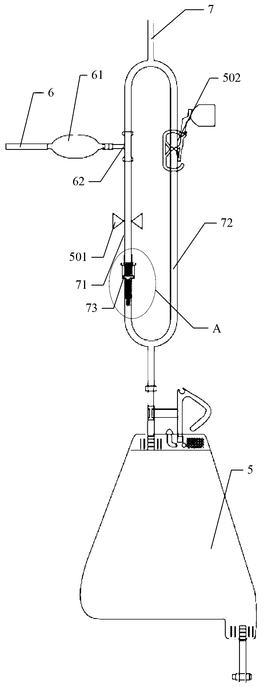 Urethral catheterization device and abdominal pressure monitoring system