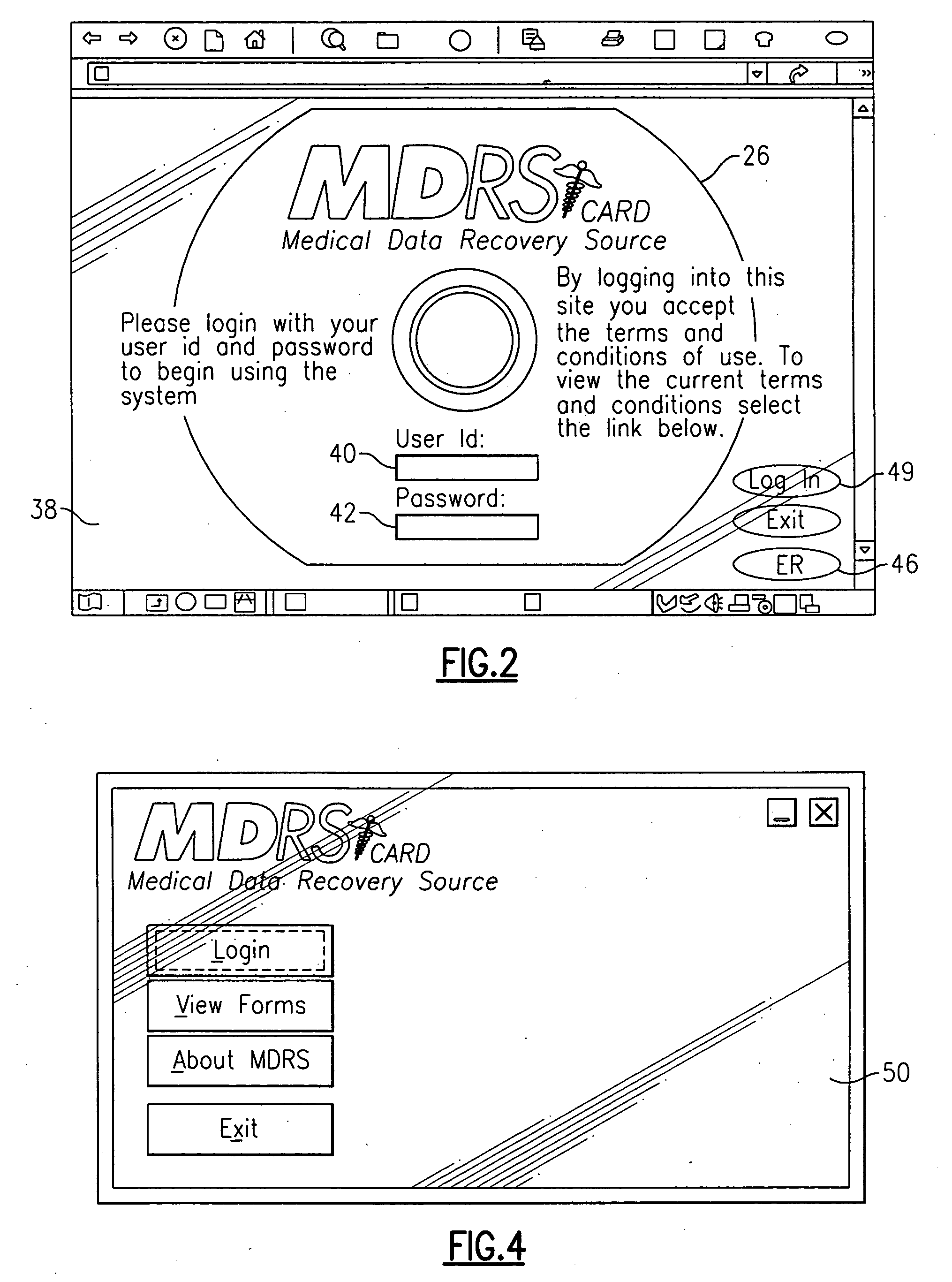 Portable health care history information system