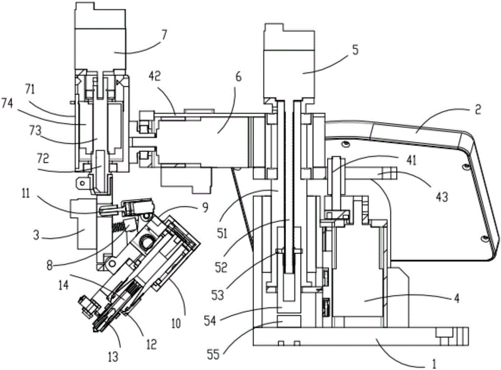 Automatic polisher capable of rotating diamonds at all-dimensional angles