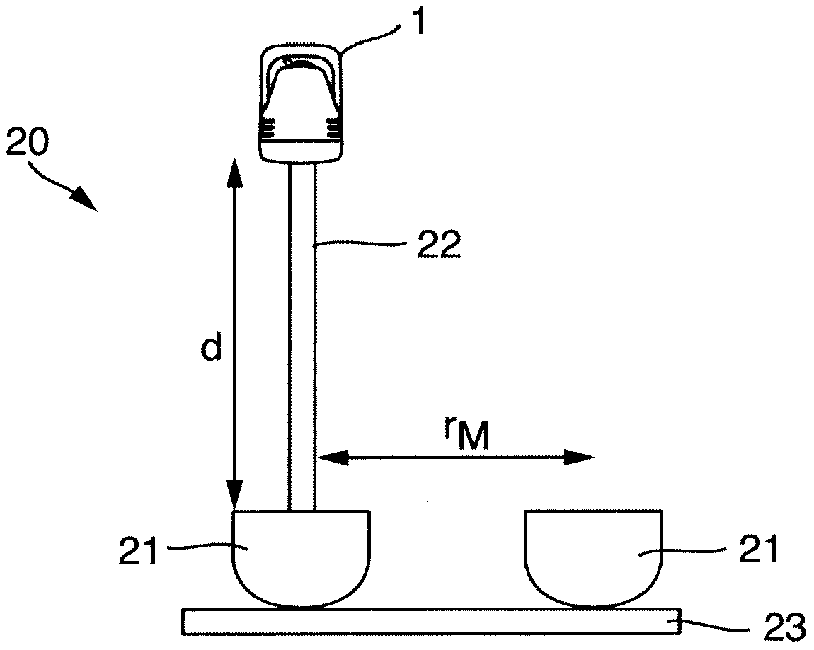 Daylight hand-lamp for checking painted surfaces, in particular in the field of paint repair work on motor vehicles