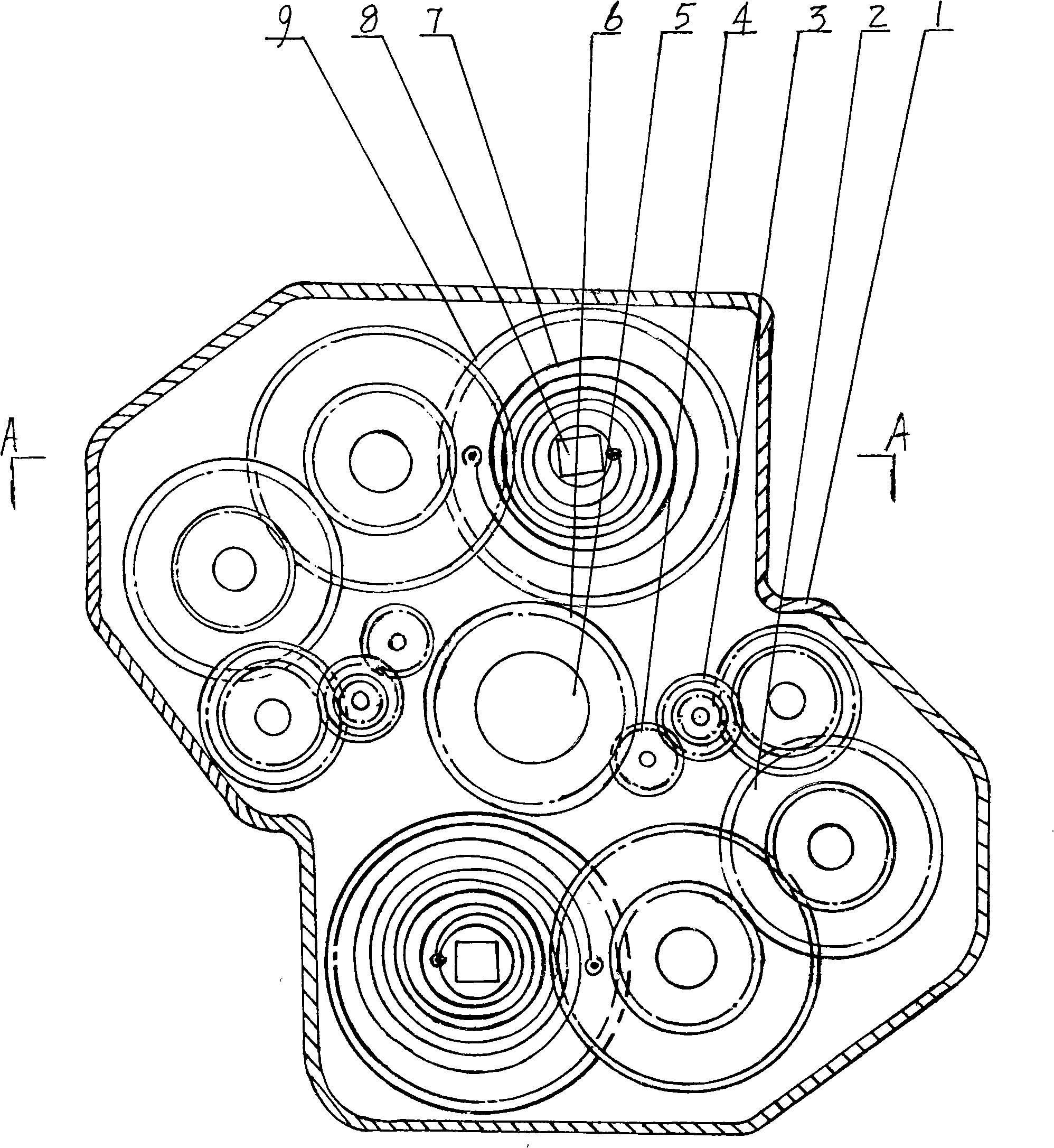 Mainspring type generator