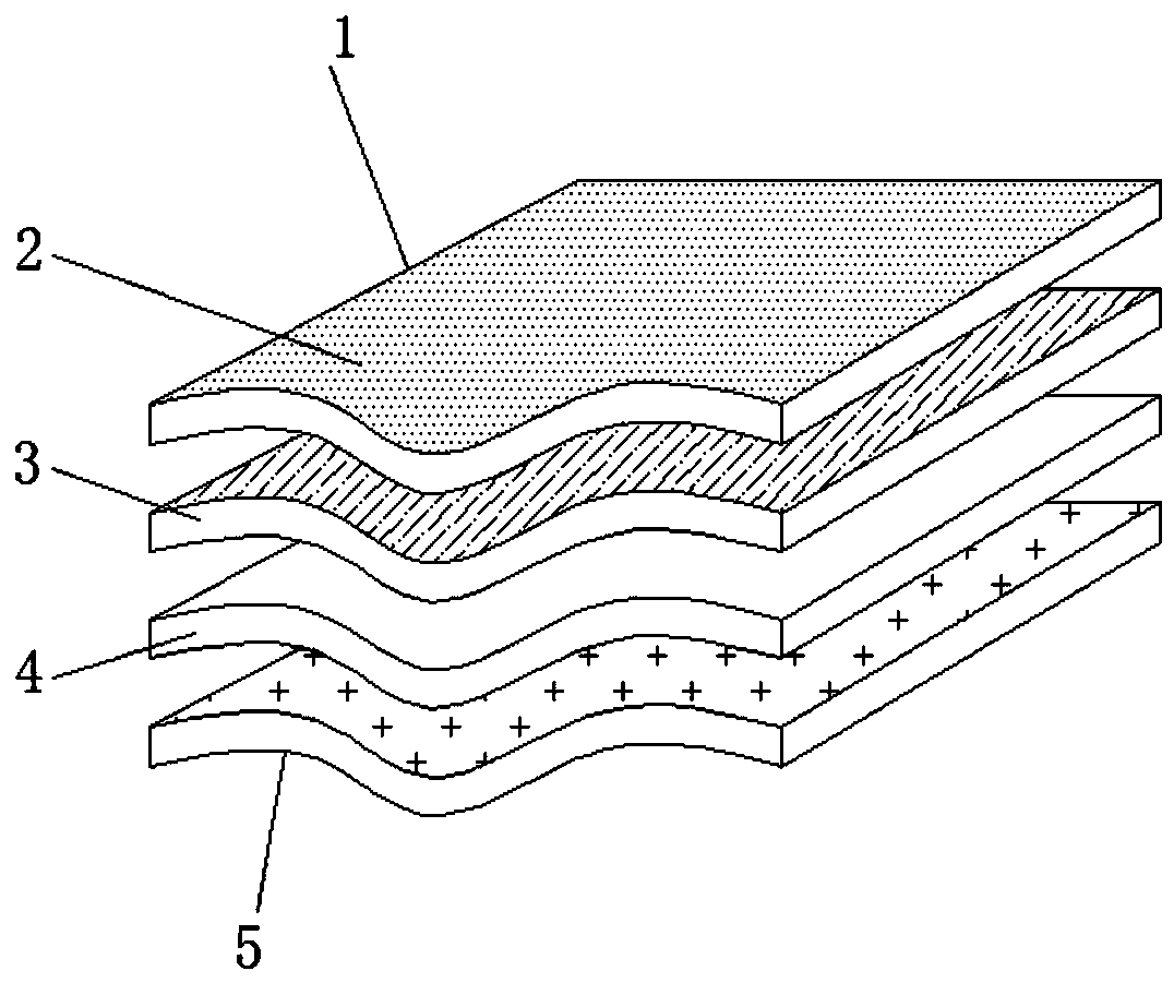 High-density biaxially-stretched polyethylene plastic thin film and production method thereof