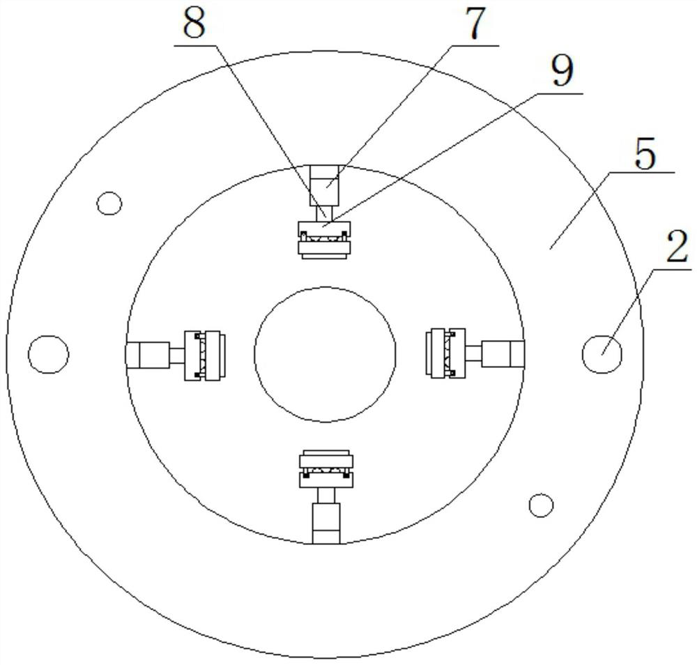 Efficient pile foundation engineering piling device with fixed size convenient to adjust