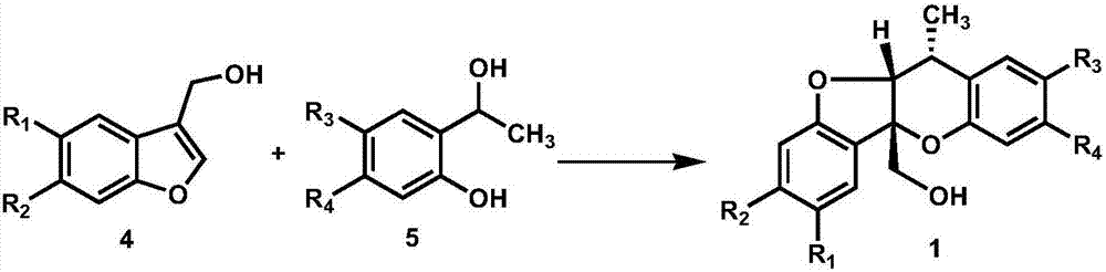 A kind of synthetic method of paeonol and its structural analogs