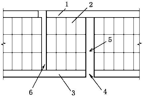 Curtain wall connecting structure with unaligned roof and floor deformation joint