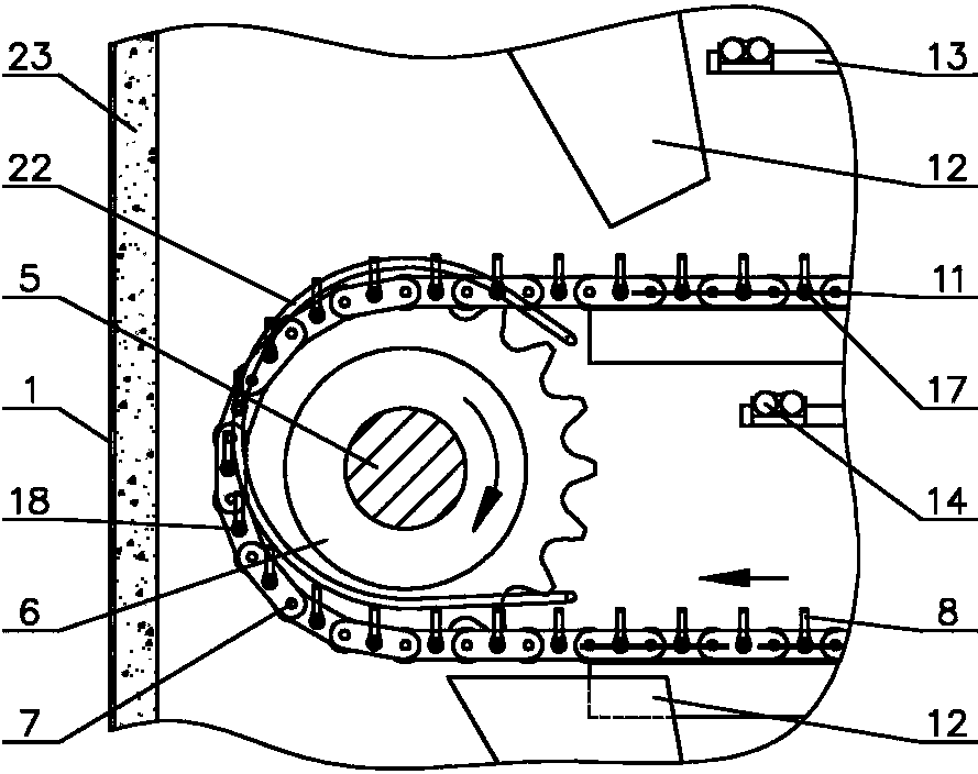 Rotating rod type infrared corncob drier