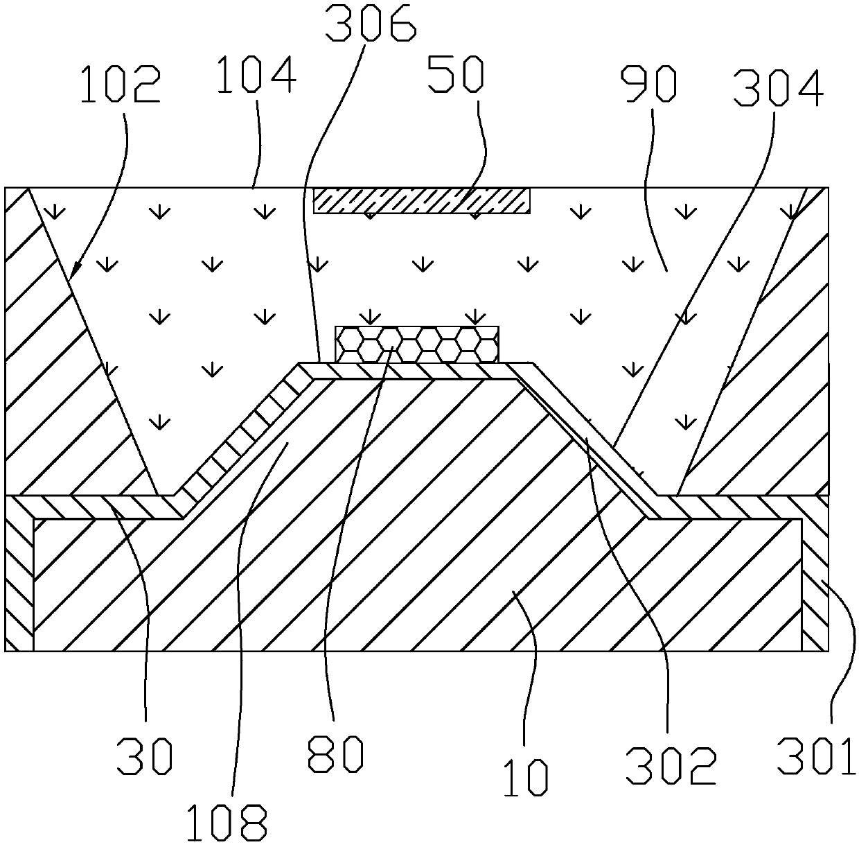 LED packaging structure