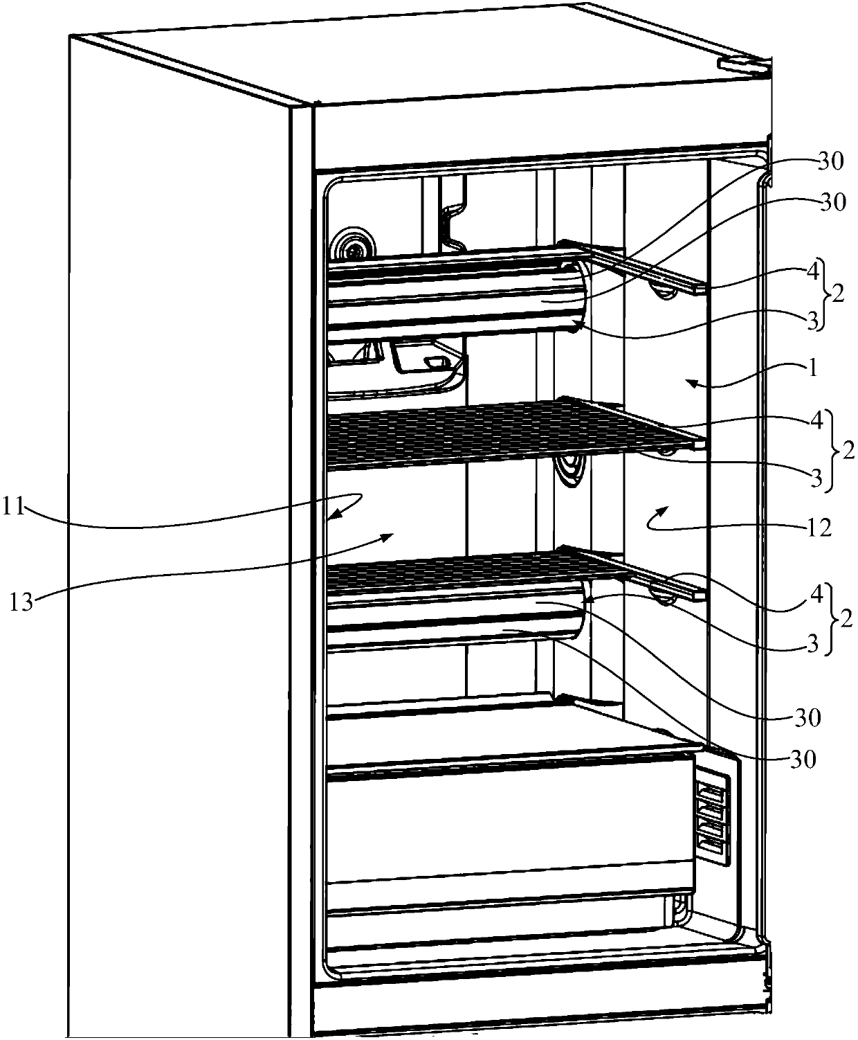 Refrigerator and storage devices used for refrigerator