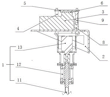 A crystal pulling device