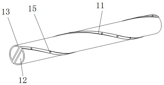 A special cable for flexible d-type communication power supply