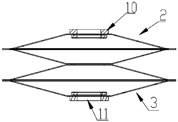 Novel dish-shaped shielding reed