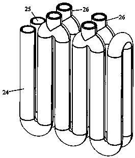 Device for continuously producing isooctyl nitrate